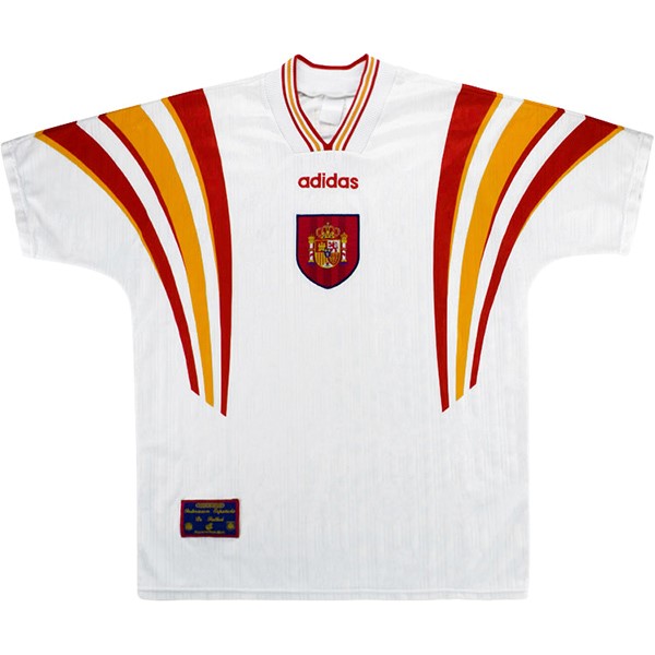 Camiseta España 3ª Retro 1996 Blanco